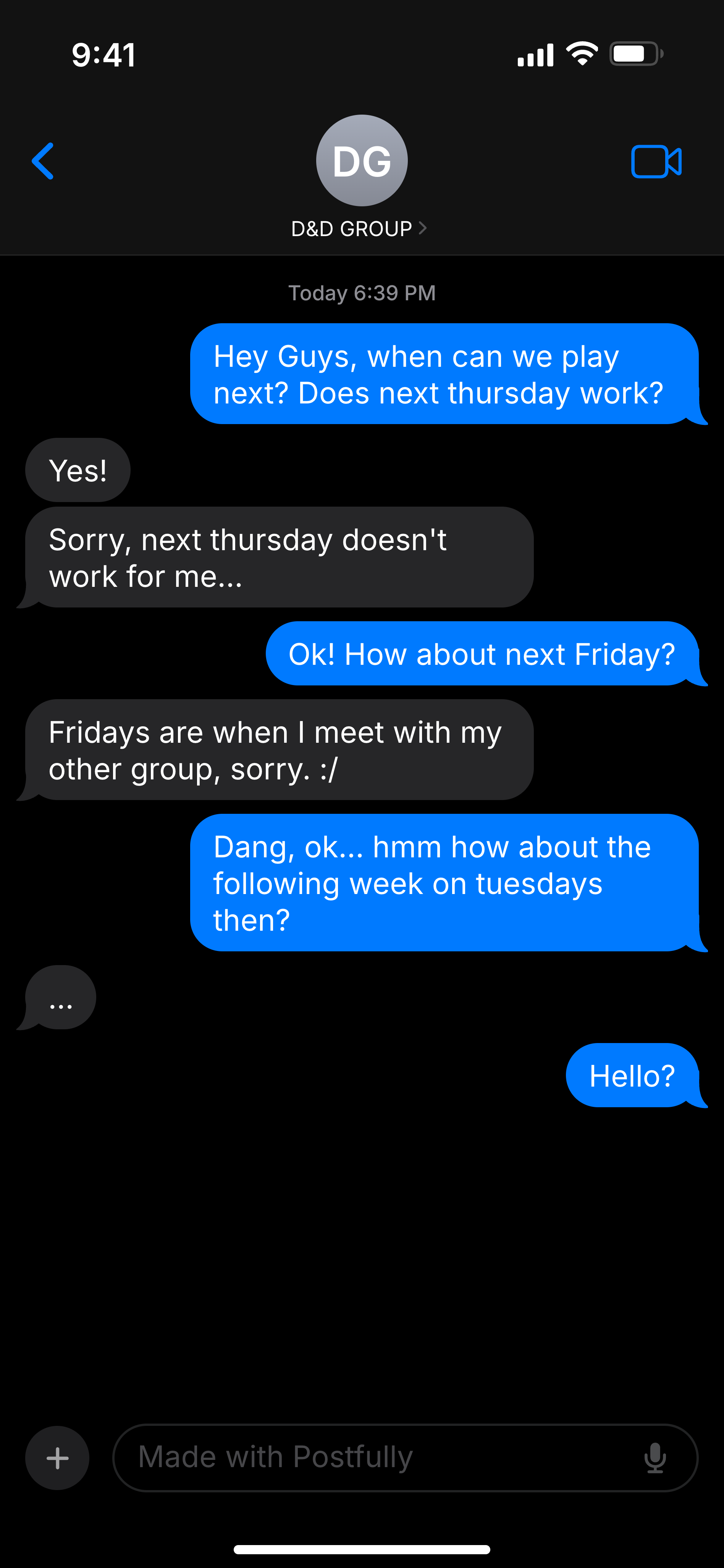 Scheduling chaos without Timescry